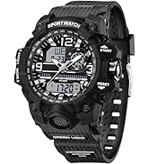 findtime Women's Ladies Digital Sports Watch, White Watches for Women with Alarm Hourly Chime Sto...