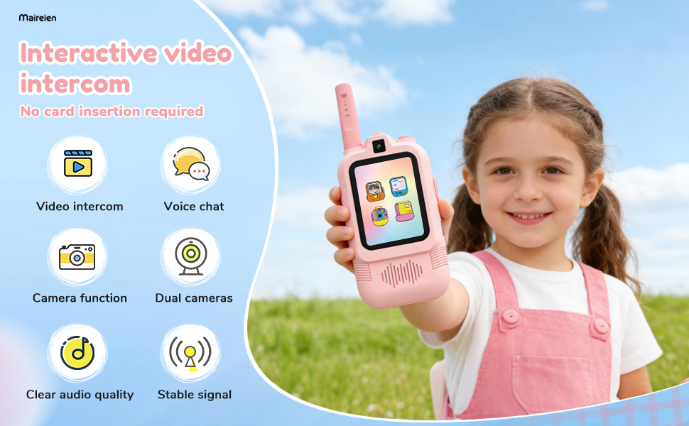 video walkie talkies for kids with camera kids&amp;#39; electronics woki toki facetime