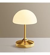 Dawnwake Mushroom Lamp Cordless Lamp Table Lamp,Outdoor Waterproof Shower Lamps,5000mAh Rechargeb...
