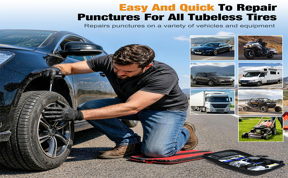 fix a flat tire repair kit