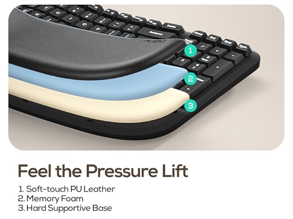 ergonomic bluetooth keyboard