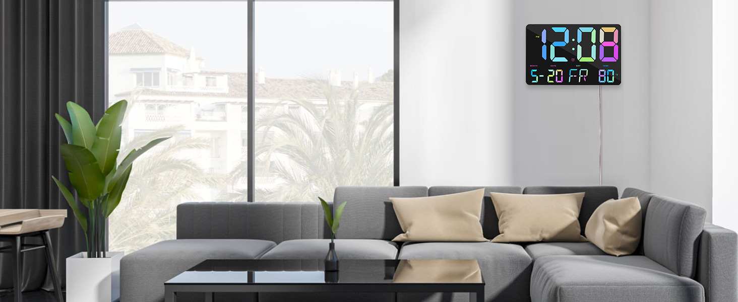 Living room wall clock