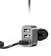 Soundodo Bluetooth Car Adapter, AUX Bluetooth Adapter for Car/Home Stereo/Hands-Free Calls, Bluet...