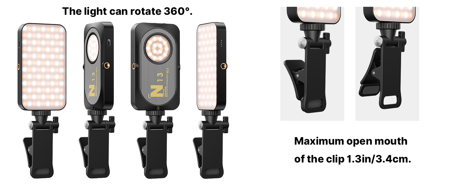 LED Portable Selfie Light