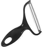 Black Vegetable Peeler Large Peelers for Kitchen, Y Wide Veggie Shredder for Cabbage Lettuce Juli...