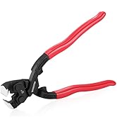 WORKPRO 8 Inch Nail Puller Pliers, High Leverage End Cutting Pliers with Gripping Jaws, Durable C...