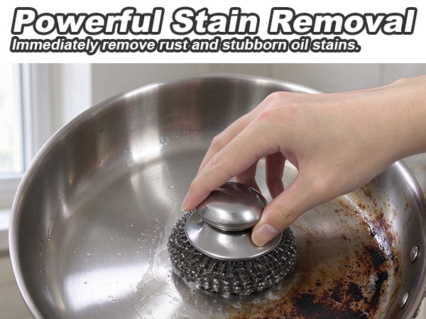 cast iron scrubber