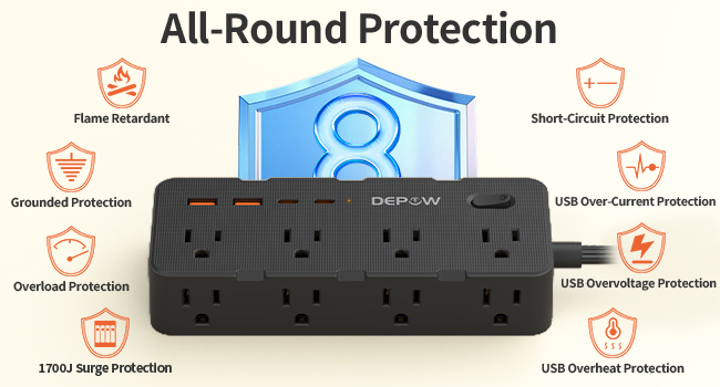 power strips &amp; surge protectors