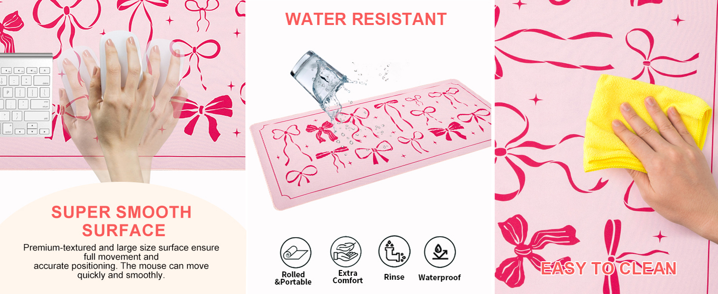 pink mouse pad