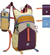 UtiaMiaoGonGo 15L Small Hiking Backpack Travel Daypack Colorful Lightweight Packable Foldable Cas...