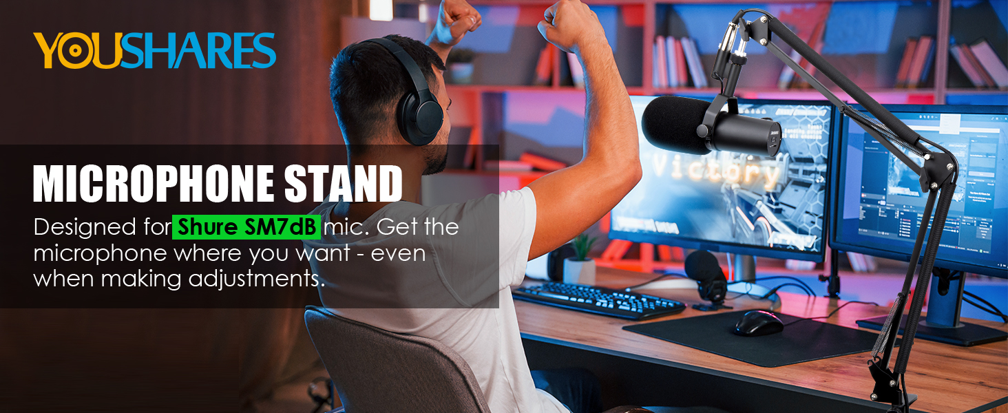 Shure sm7db accessories, Boom Arm for Shure sm7db microphone