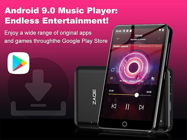 80GB MP3 Player with Bluetooth and WiFi