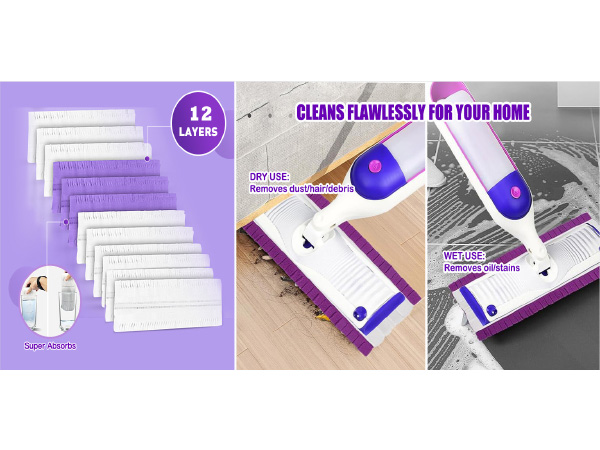 CLEANS FLAWLESSLY FOR YOUR HOME
