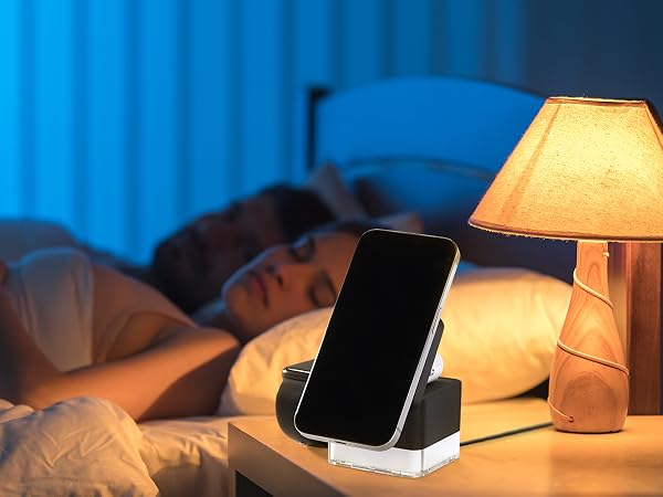 Wireless Charger Charging Station Cube 3 in 1 MagSafe Charger Stand for iPhone AirPods Apple Watch