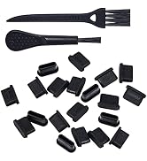 20 Pcs USB Type C Anti Dust Plugs Cover, USB C Charging Port Dust Covers Plug Caps Protectors for...