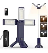 IODOO 10000mAh Rechargeable 4000LM Camping Light Telescopic Camping Lantern , 270° Rotating Alumi...