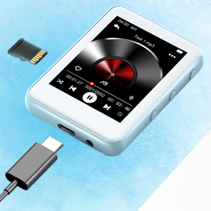 mp3 player support sd card up to 128 gb