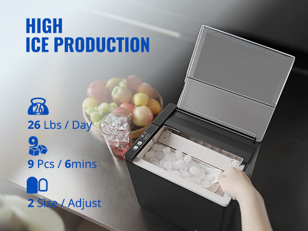 ice makers countertop high ice production