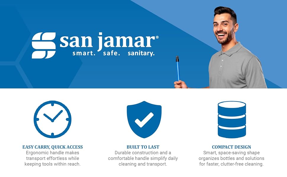 SAN JAMAR KPP97RD Pail 3q