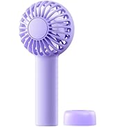SWEETFULL Mini Portable Fan - Rechargeable Handheld Fan, 3 Speeds Personal Small Hand Gifts for T...