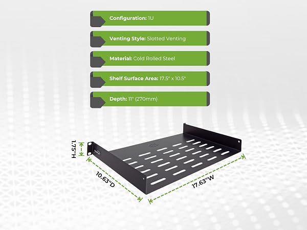 NavePoint Vetend Rack Tray