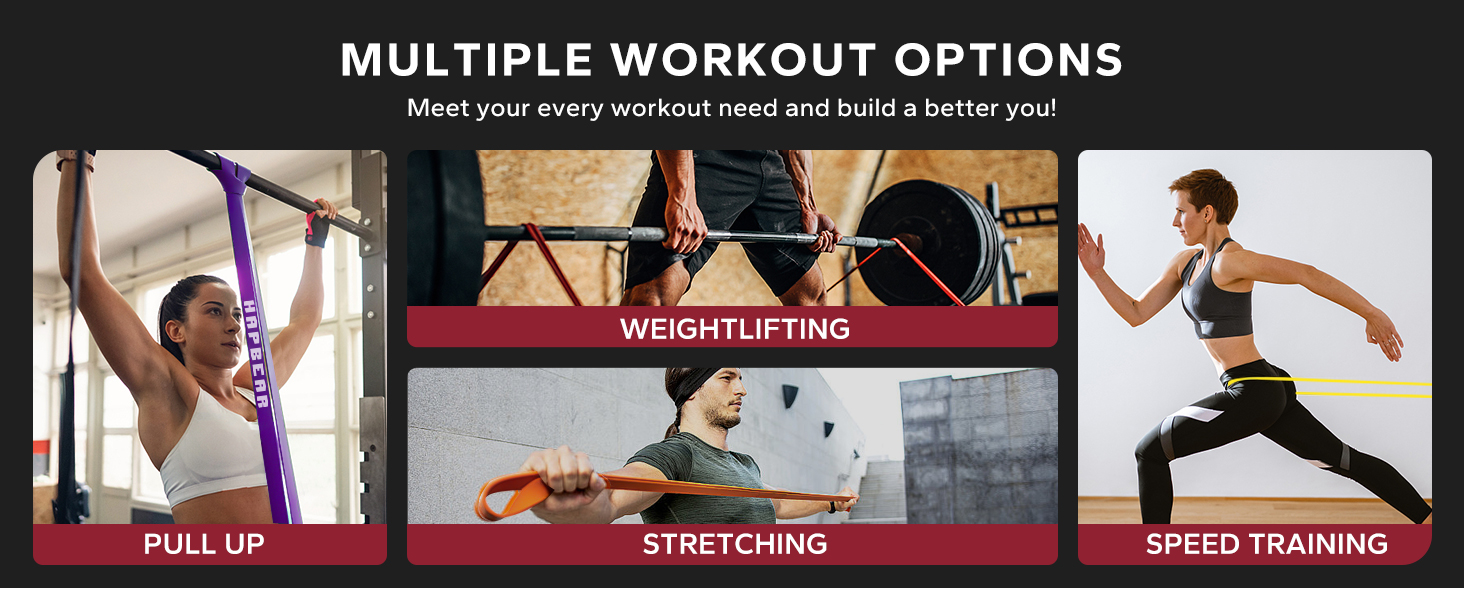 heavy duty power resistance bands