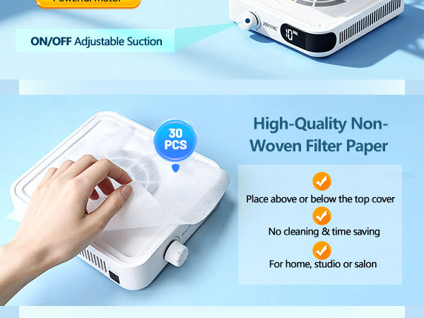 Nail Dust Collector 
