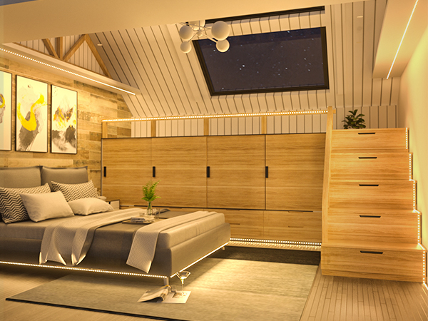 motion sensor light strip