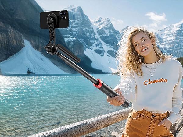 selfie stick tripod with remote
