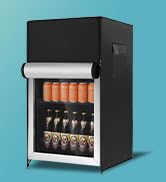 EUHOMY Outdoor Refrigerator Cover, Waterproof and Dustproof Upright Mini Fridge Covers, Freezer C...