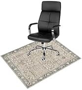 Anidaroel Office Chair Mat for Hardwood Floor, 36"x48" Anti-Slip Computer Desk Chair Mat, Office ...