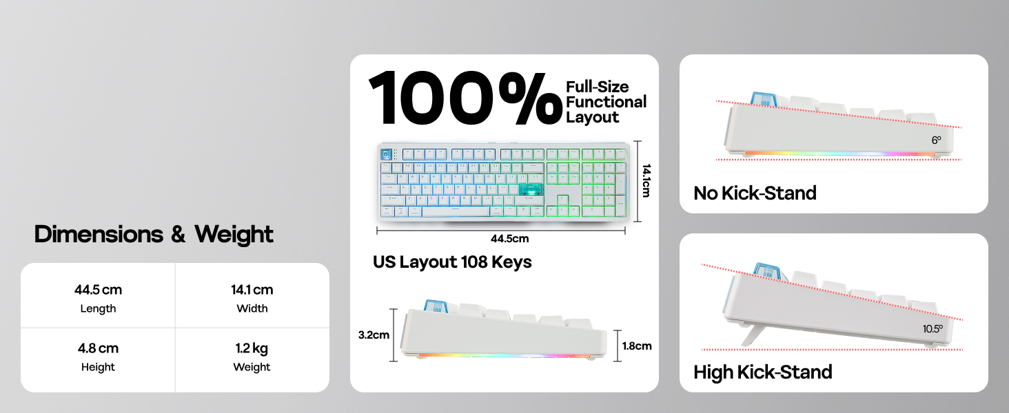 Wireless Gaming Keyboard