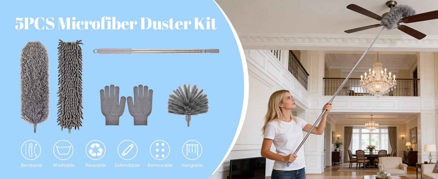 extendable duster kit