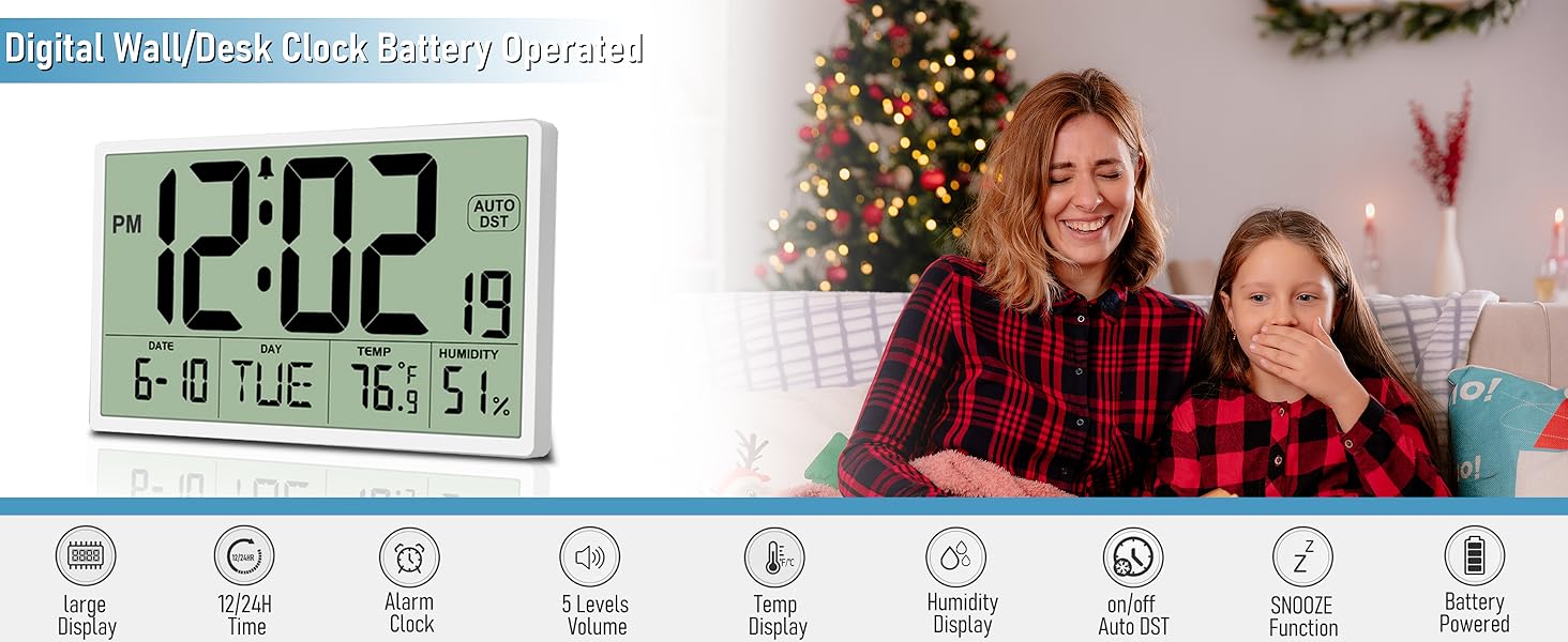 Digtial Desk Clock