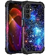 Miqala for Galaxy A15 5G Case,Glow in The Dark Three Layer Heavy Duty Shockproof Full Body Protec...