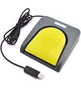 iKKEGOL USB Single Foot Switch Control One Key Customized Computer Keyboard Action Pedal HID