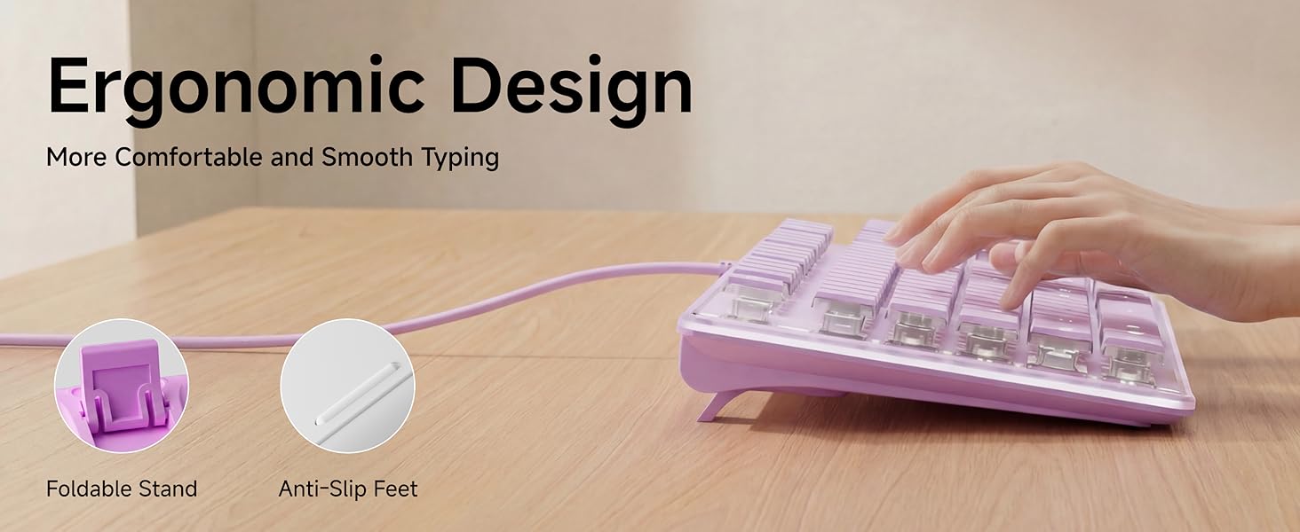 keyboard with usb port quiet wired keyboard