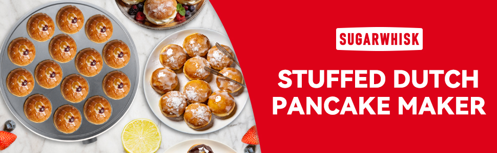 Stuffed Dutch Pancake Maker