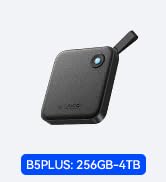 ORICO Portable SSD 512 GB with 2 in 1 USB C Cable, External Solid State Drives, Up to 460MB/s, St...