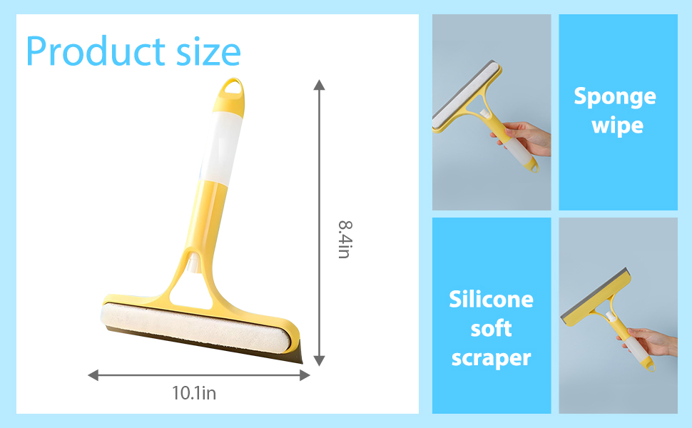 3 in one window cleaning scraper