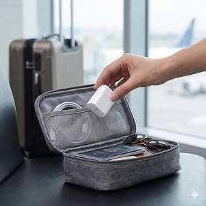 travel size usb c plug adapter portable