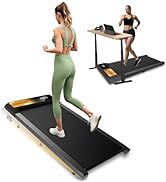 2 in 1 Treadmill and Walking Pad for Home/Office, Walking Treadmill with Remote Control, APP, and...