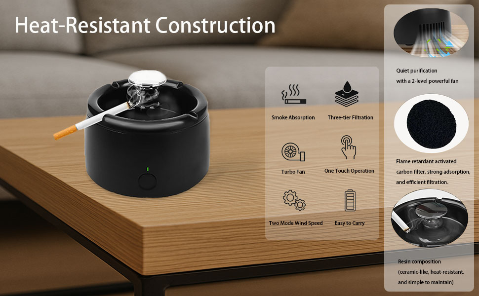 Smokeless Ashtray Indoor