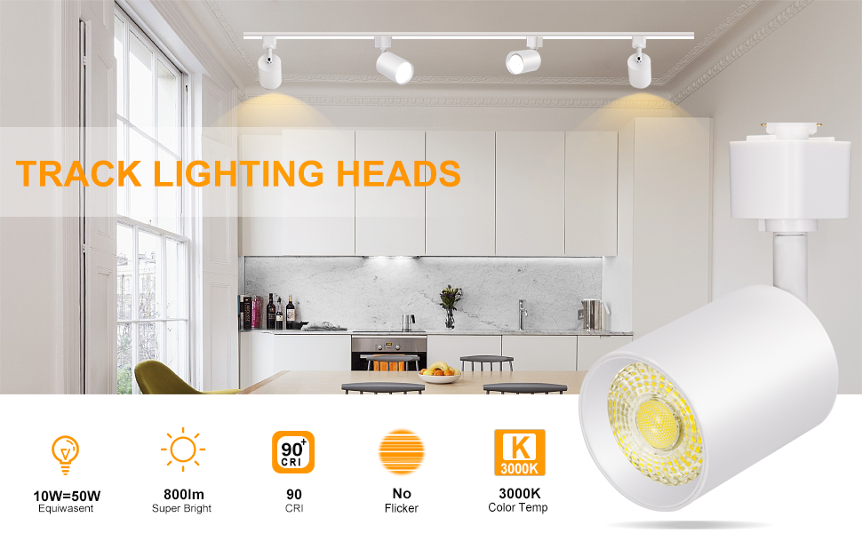 j type track lighting heads 10W