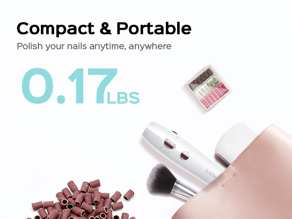 Electric Nail Drill Kit: Professional Stepless Speed Regulation