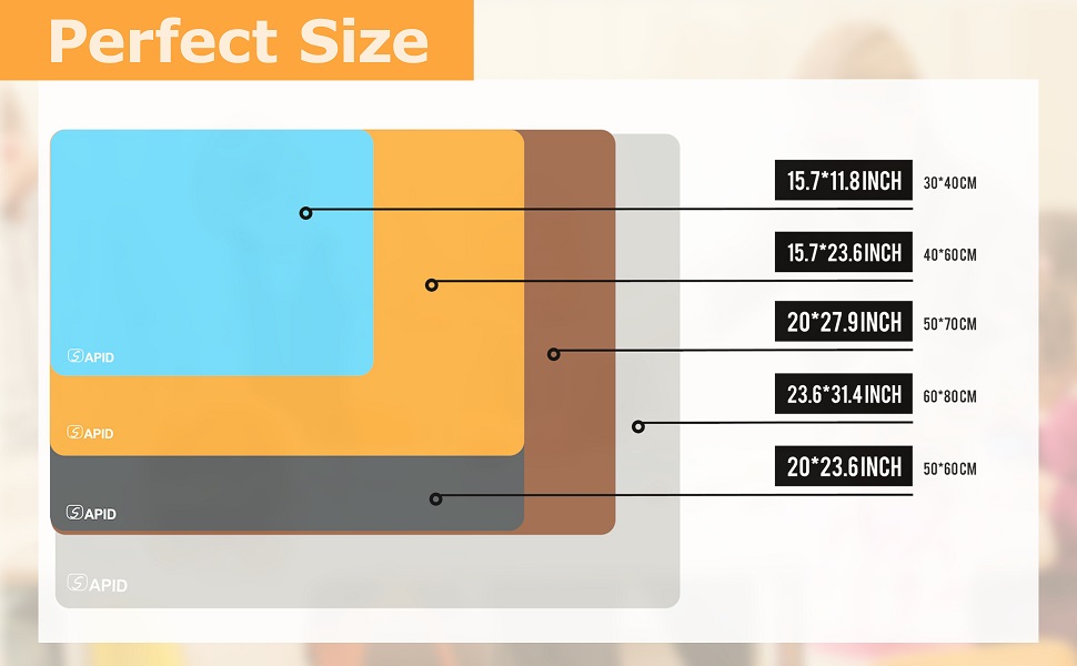extra large silicone mat