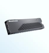 M.2 SSD Heatsink, Double Surface Aesthetic Thermal Dissipation NVMe Heatsink with Thermal Silicon...