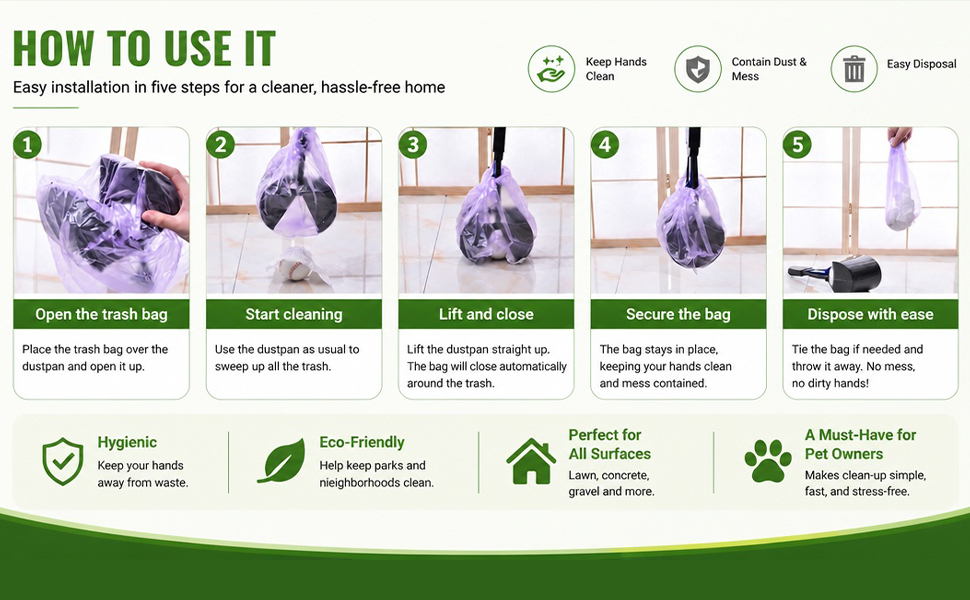Easy Installation in Five Steps for a Cleaner, Hassle-Free home