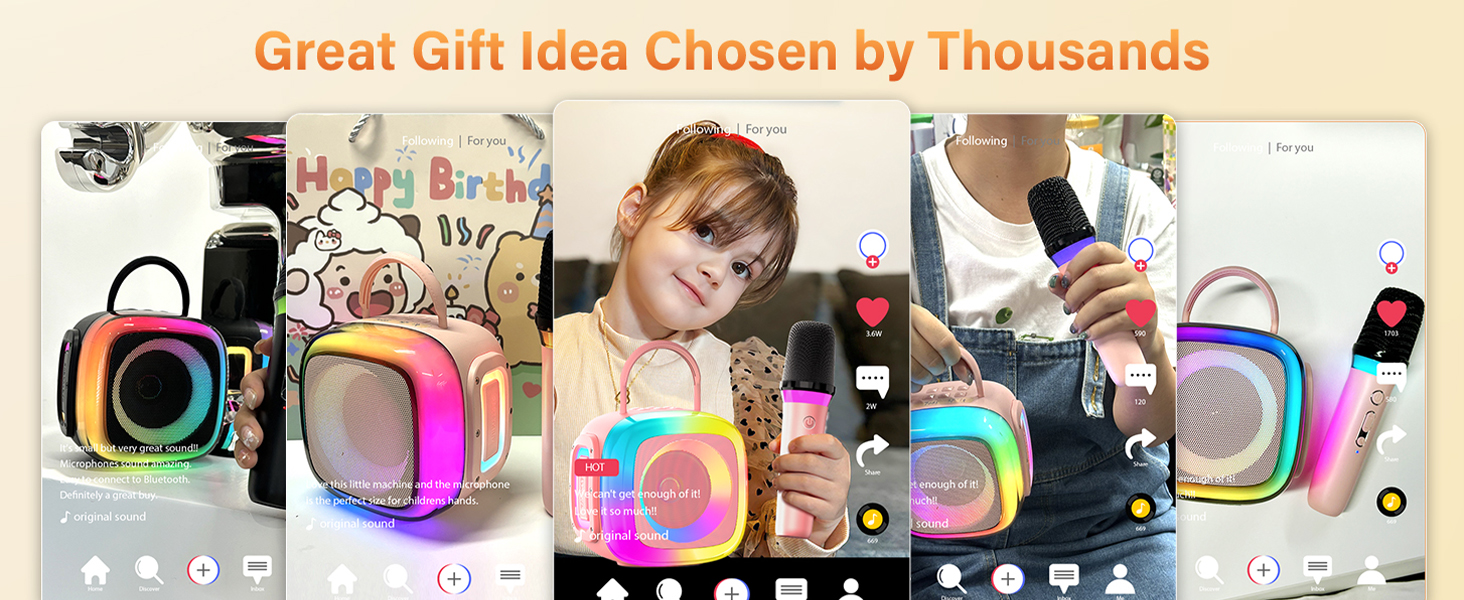 Karaoke Machine for Kids Adults