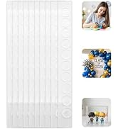 Kelyva Clear Double Sided Adhesive Stick Dots,Removable Sticky Tack Glue Dots for Wall, Craft, Pa...